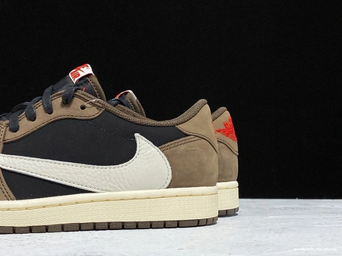80% Off Sale Mocha Dark Jordan Air SP 1 x Low OG Scott Travis CQ4277-001 0714